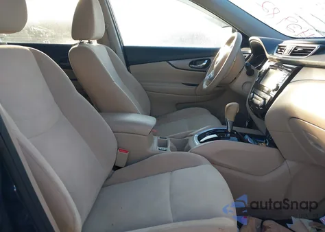 2015 Nissan Rogue Sv z USA, uszkodzony, nr VIN KNMAT2MTXFP589179